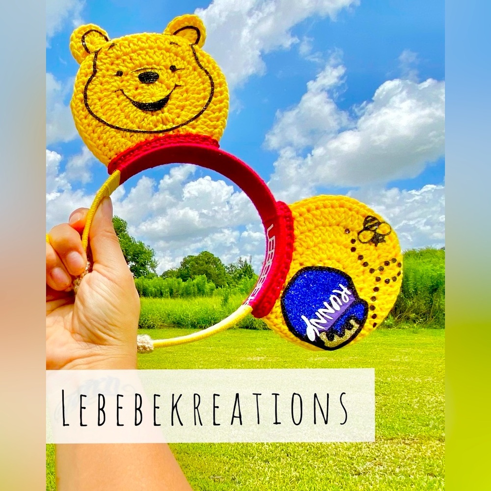 Crochet Disney Inspired Winnie the Pooh ears